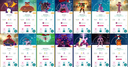 Pokémon shiny gigantamax - pokémon,