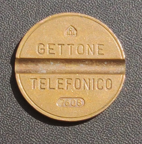 Gettone telefonico italiano - gettone,