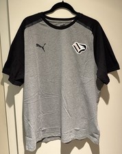 T-shirt Palermo FC Team Cup Casual calcio calcio calcio grigio Puma nuova senza etichette 2XL XXL