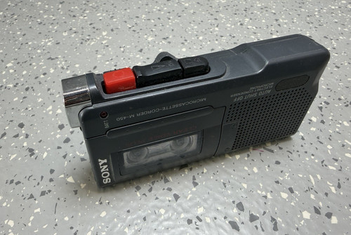 Sony 450 microcassette - sony,