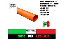 Tubo Plastica Arancio Pvc