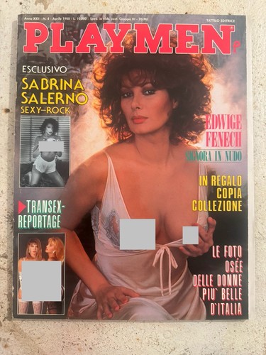 Playmen aprile 1988 - 1988, edwige