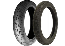 3.00-18-47S 120/80-17-61H BRIDGESTONE COPPIA GOMME PNEUMATICI ANT POST PER MOTO