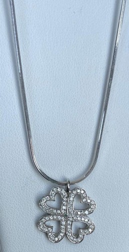 Collana quadrifoglio oro - collana,