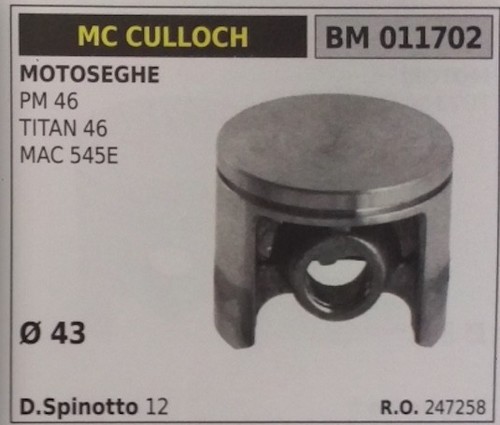 247258 pistone completo - pistone,