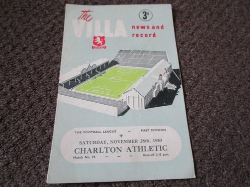 Aston villa charlton - aston, v
