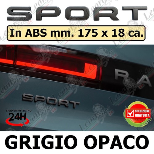 Logo scritta posteriore - scritta, sport