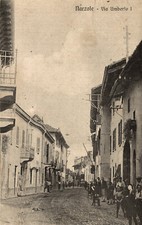 NARZOLE, Cuneo - Via Umberto -