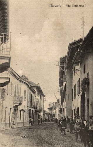 Narzole cuneo via umberto - via,