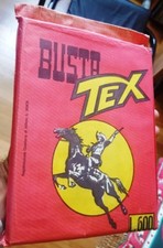 BUSTA TEX ROSSA LIRE 600 CON DUE FUMETTI  INTERNI BONELLI ORIGINALE