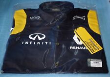 Camicia a Manica Lunga RENAULT Sport Formula One Team Replica F1 TAGLIA S NUOVO