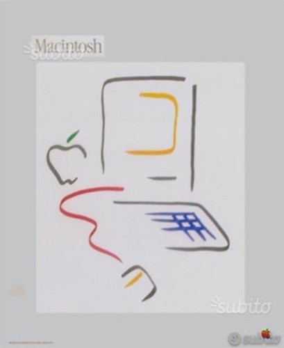 Poster apple macintosh vintage - poster,