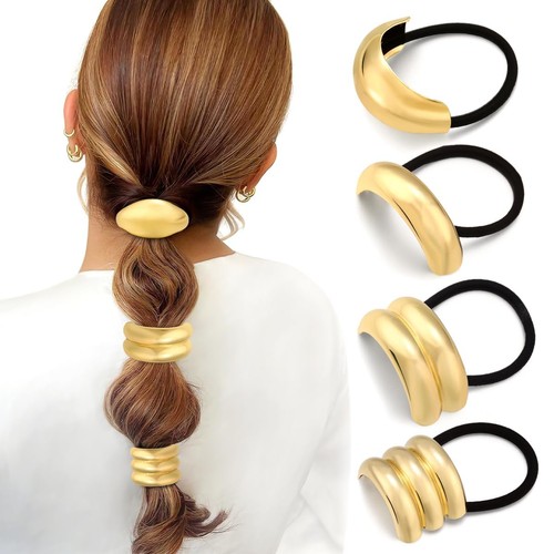Elastico capelli oro - elastico,