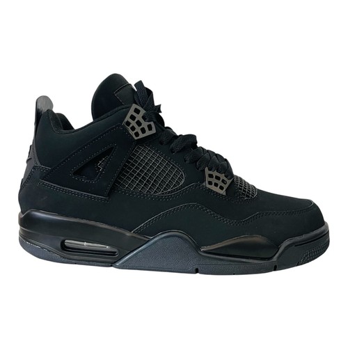 Jordan4 retro nero gatti uomo - retro,