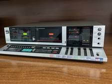 AIWA WX 220 STEREO DOUBLE CASSETTE DECK WX 220 (leggi Bene)