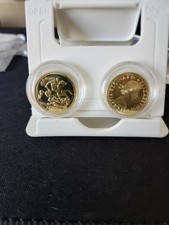 Sterlina Placcata Oro Giorgio