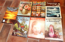 LOTTO 7 MANUALI DISEGNO PITTURA WALTER T. FOSTER (INGLESE / ITALIANO)