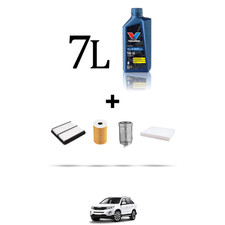 HOFFCAR Kit tagliando 4 FILTRI