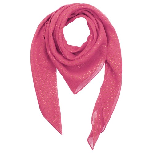 Panno cotone rosa lurex - , oro