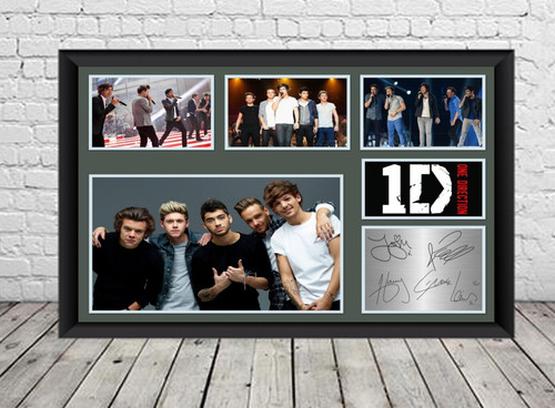 One direction signed photo - one,