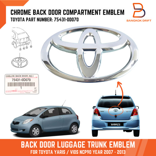 75431 0d070 logo emblema - 75431-0d070,