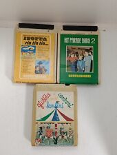 LOTTO 3x  RACCOLTA CARTONI E BAMBINI CASSETTA STEREO 8 TRACK