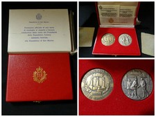 San Marino medaglie argento e