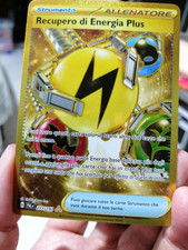 CARTA POKEMON RECUPERO DI ENERGIA PLUS 277/193 - GOLD - HOLO - ITALIANO 