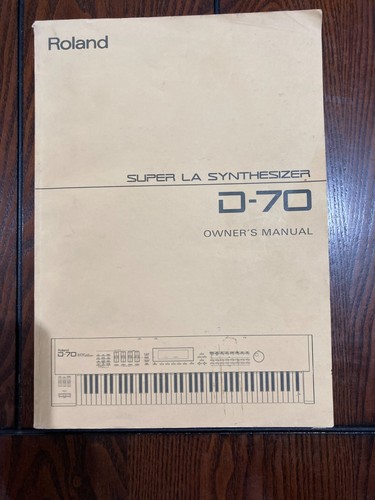 Manuale roland 70 - manuale,