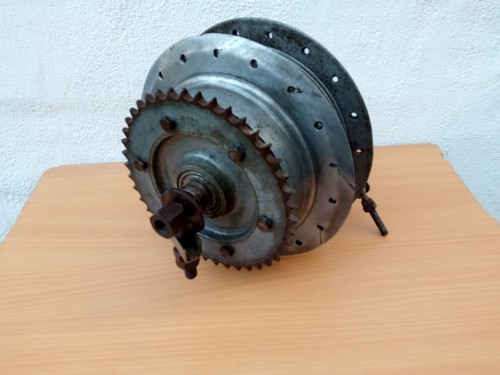 Ducati single rear hub - single, brake