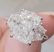 Anello Diamante Bianco