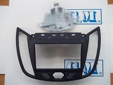 Mascherina autoradio monitor kit Doppio 2 Din SOLA Ford C-Max 2011 in poi GRIGIA