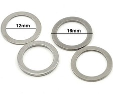 SET 4 RONDELLE SPESSORE 1mm M12X16 RICAMBIO ALIGN T-REX 700 NITRO PRO HN7075T