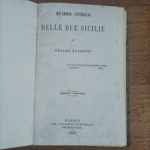 Libro quadro storico - quadro,