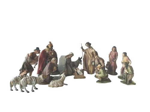 Presepe resina altezza 20 - resina,