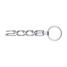 PORTACHIAVI LOGO PEUGEOT 2008 CIONDOLO ACCESSORIO ORIGINALE NEW REGALO 192008301
