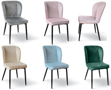 SET 4 SEDIE DESIGN C/STRUTTURA