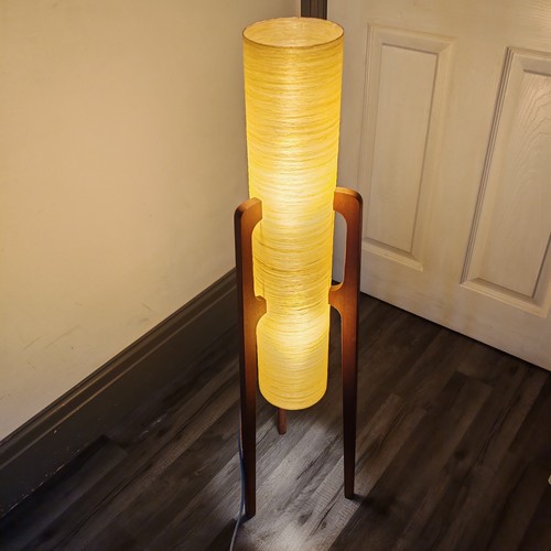 1960s rocket lamp space age - rocket,