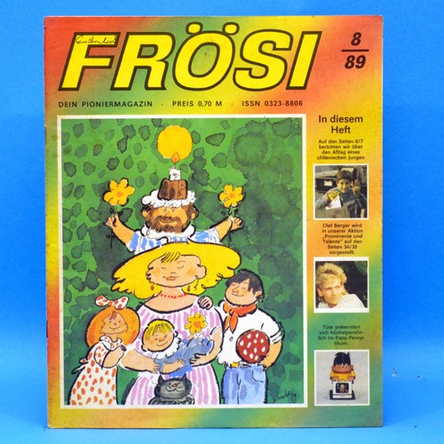 Frösi 1989 rivista pioniera - frösi,