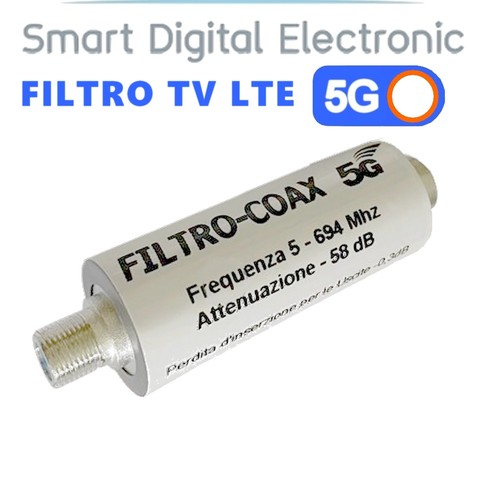 Filtro per antenna tv - 5g,