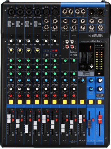 Mixer yamaha mg12xu per - mg12xu,