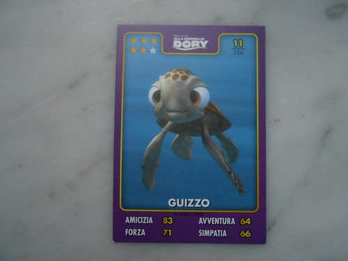 Figurina card disney pixar - card,