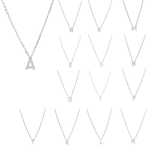 Collana donna con iniziale - collana,