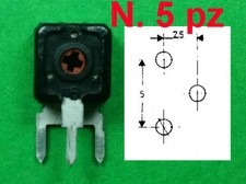 Trimmer Carbone (n.5 pz)  4,7 K ISKRA 6x6 Regolazione Orizzontale