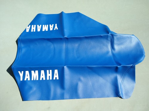 Housse selle bleue neuve - de,