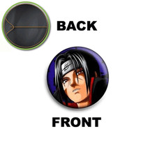 PINS PIN SPILLA 2,5 CM 25 MM NARUTO ITACHI UCHIHA 