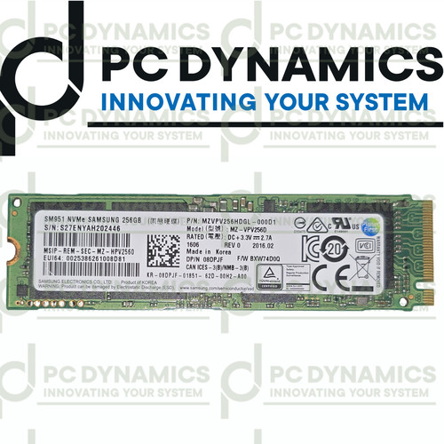 Samsung sm951 nvme 256gb 2 - sm951,