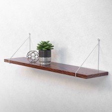 Set 2 reggimensole staffe per mensola triangolo argento scaffale metallo 200 mm