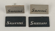 SANSUI - LOTTO 4 TARGHETTE -