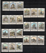s57172 ITALIA MNH 1974/79 Fontane Tutte le emissioni 21v